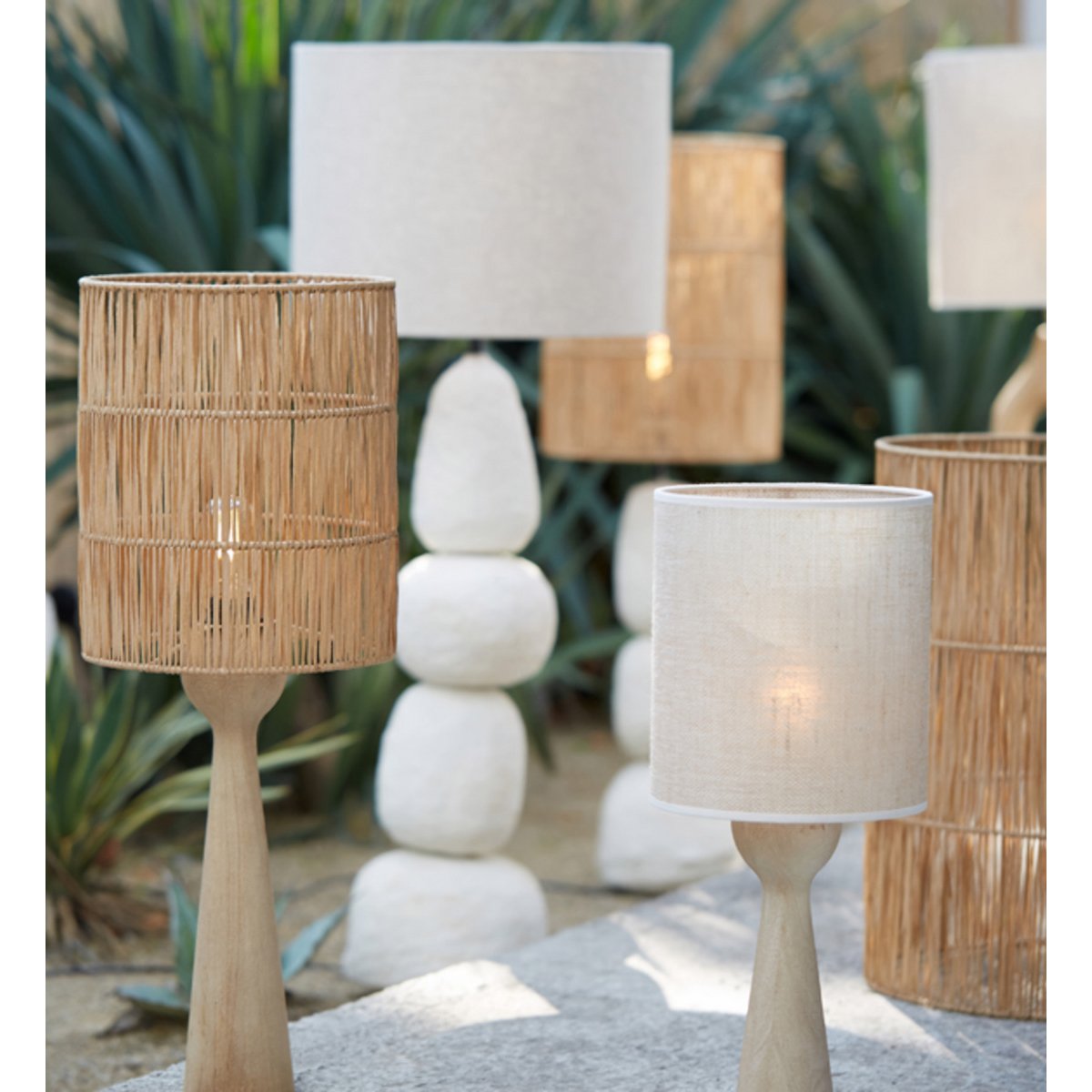 Pied De Lampe naturel, LIGHT & LIVING 