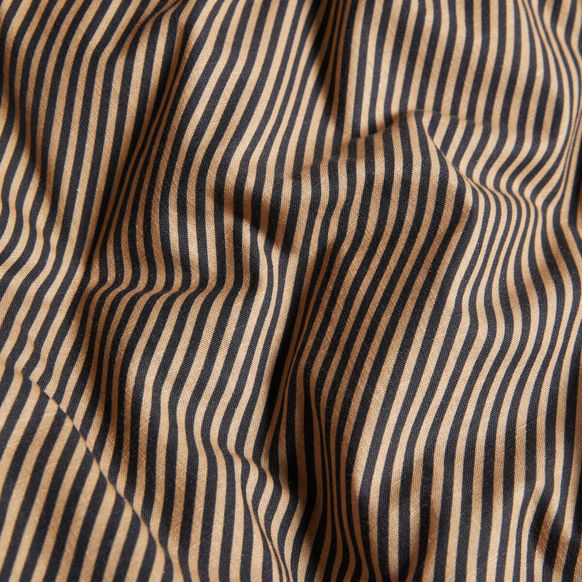 Pencil Stripe Duvet Cover and Pillowcase Set black, ROCKETT ST GEORGE