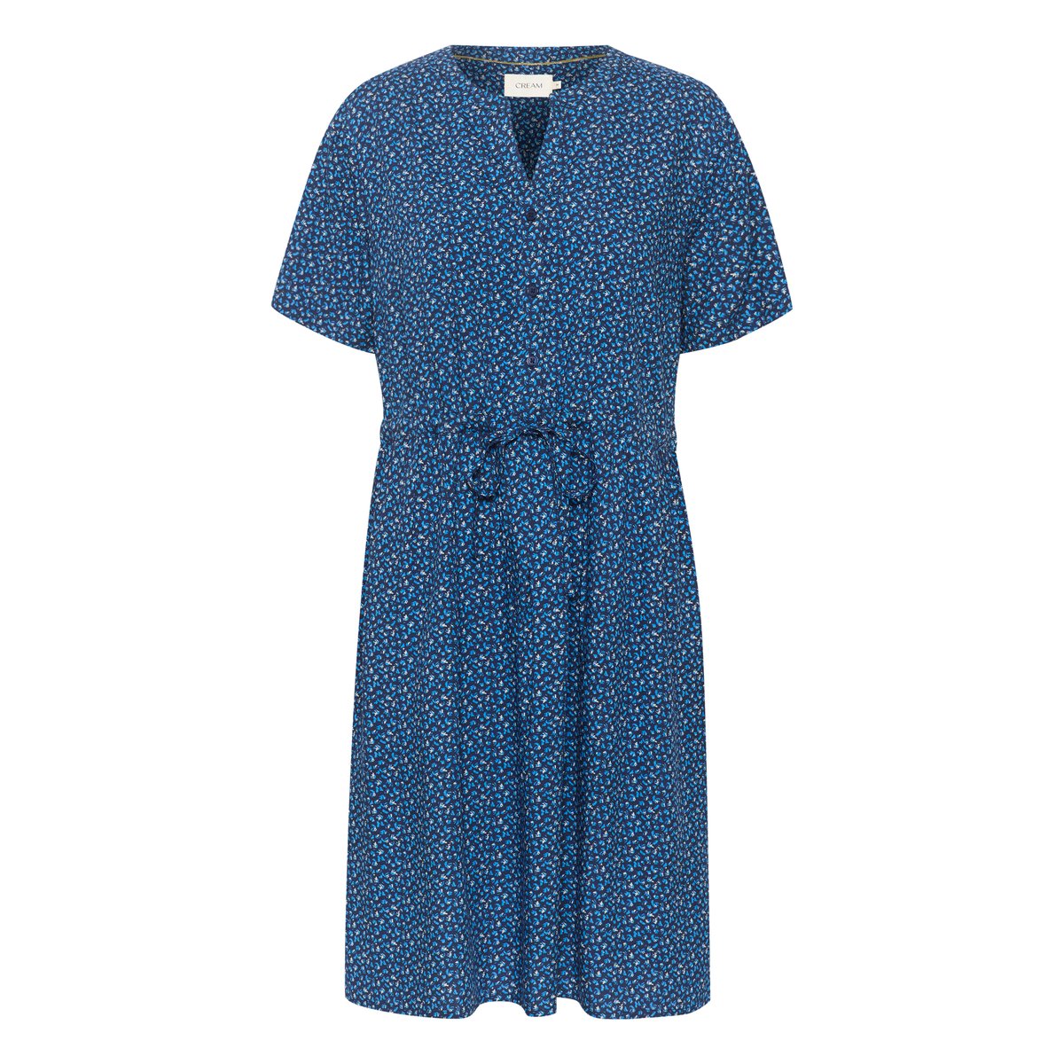 Robe bleu animalier animal skin blue, CREAM