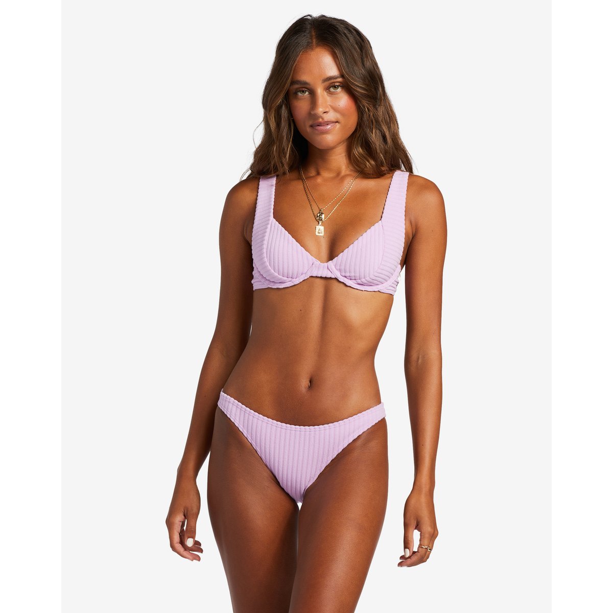 Haut de bikini à armatures IN THE LOOP EMMA violet tulip, BILLABONG