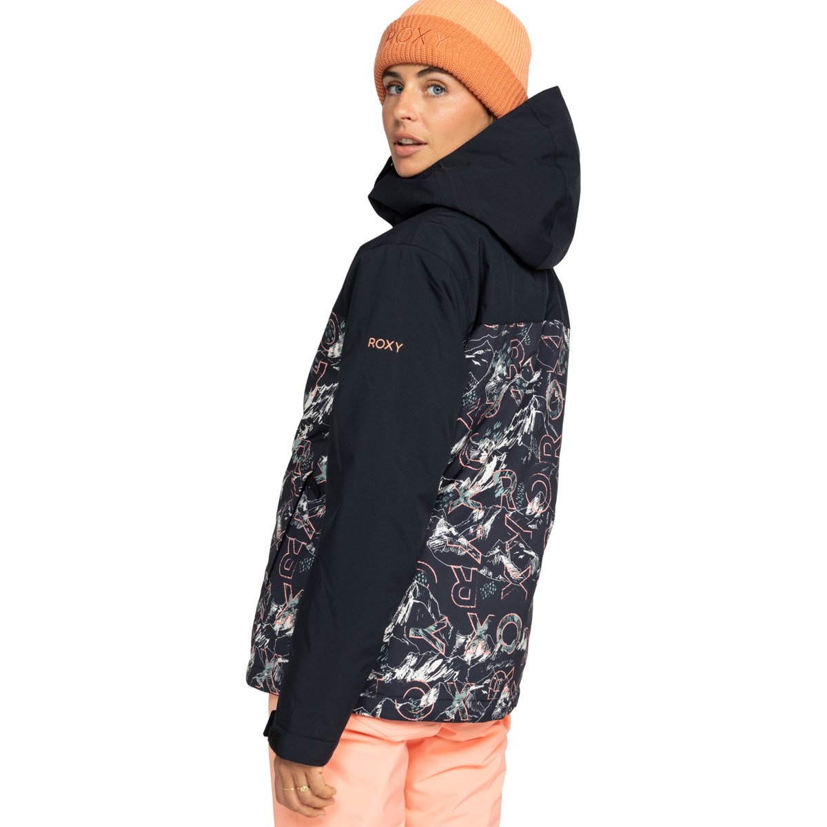 Veste de snow GALAXY. noir true black roxy roxy summit, ROXY