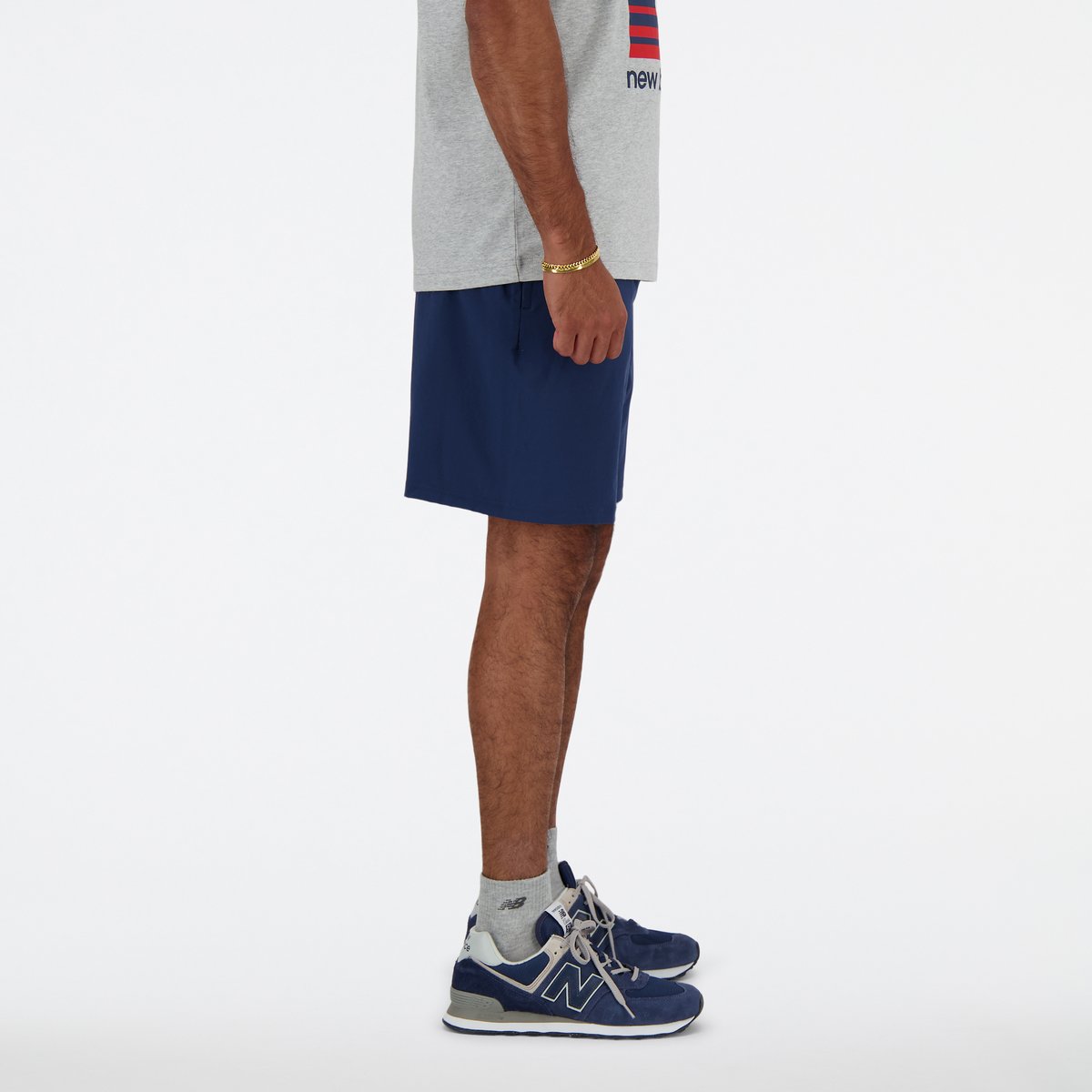 Sport Essential Short 7" bleu - nny, NEW BALANCE