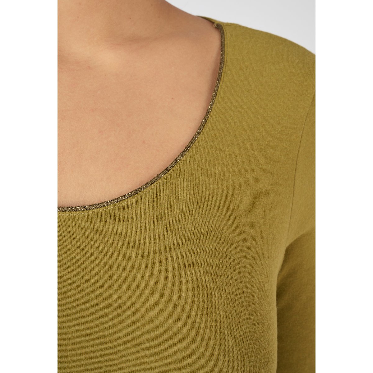 Tee-shirt Thermolactyl Sensitive Degré 3 vert bronze, DAMART