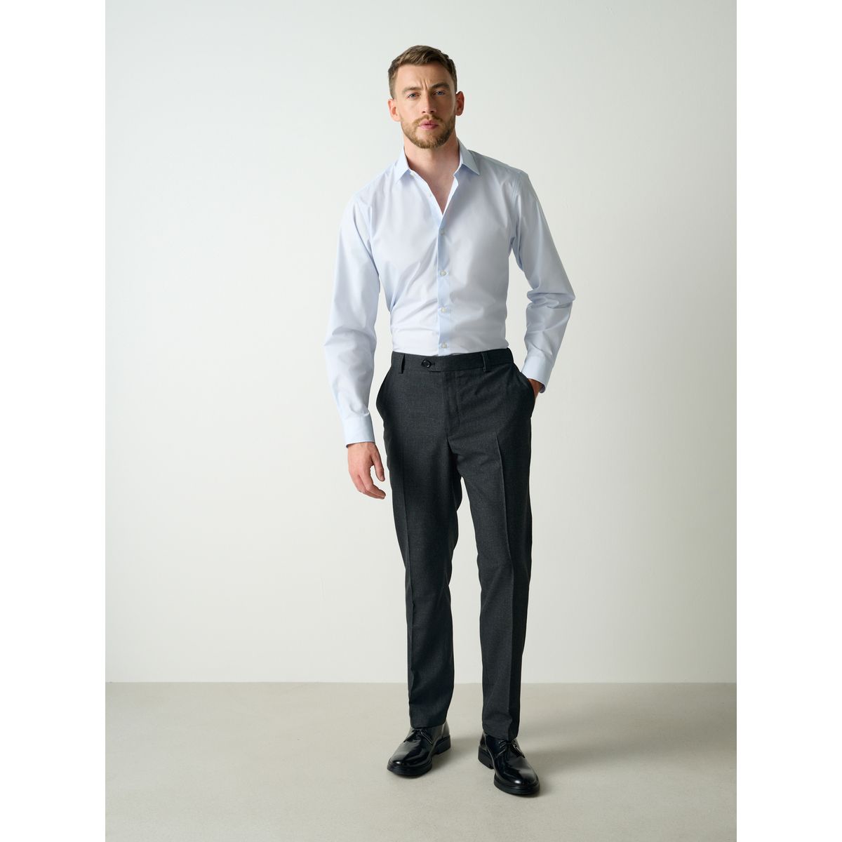 Chemise habillée standard, lot de 2 rose/bleu, NEXT