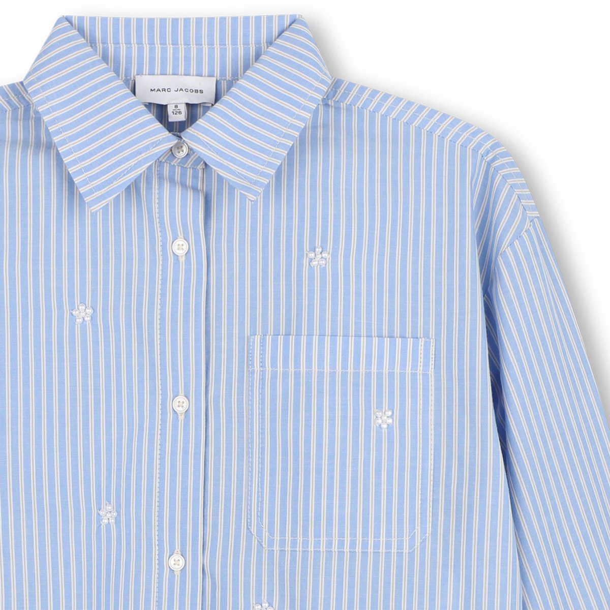 Chemise à fines rayures gleam, MARC JACOBS