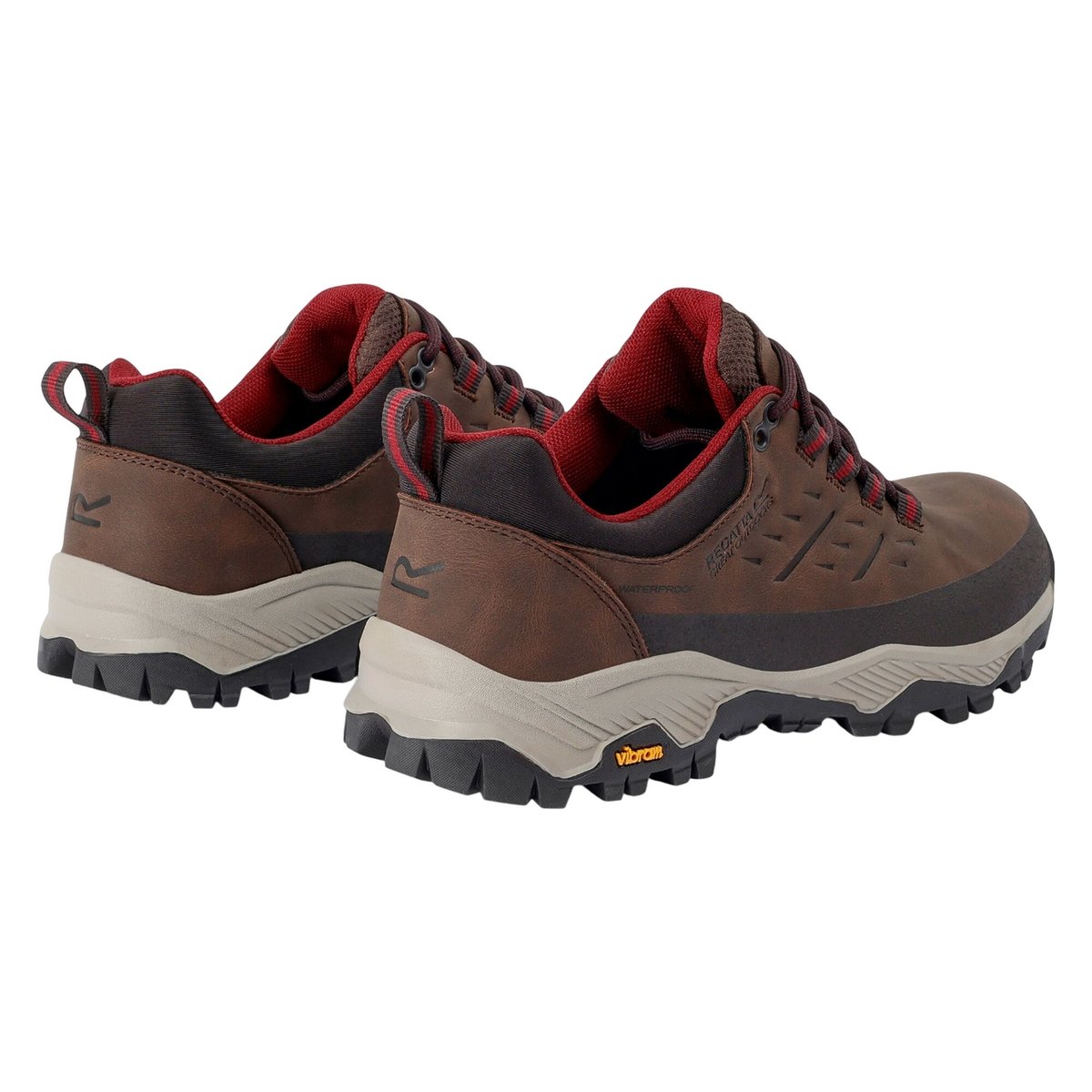 Chaussures de marche BLAKE châtaigne / rouge sombre, REGATTA