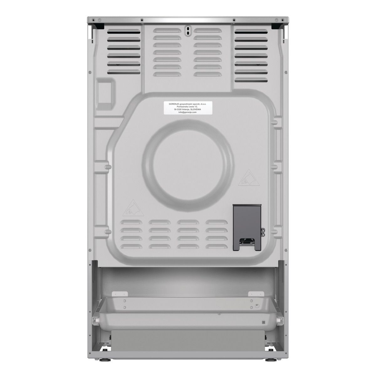 Cuisinière vitrocéramique GECS5C70XA couleur unique, GORENJE