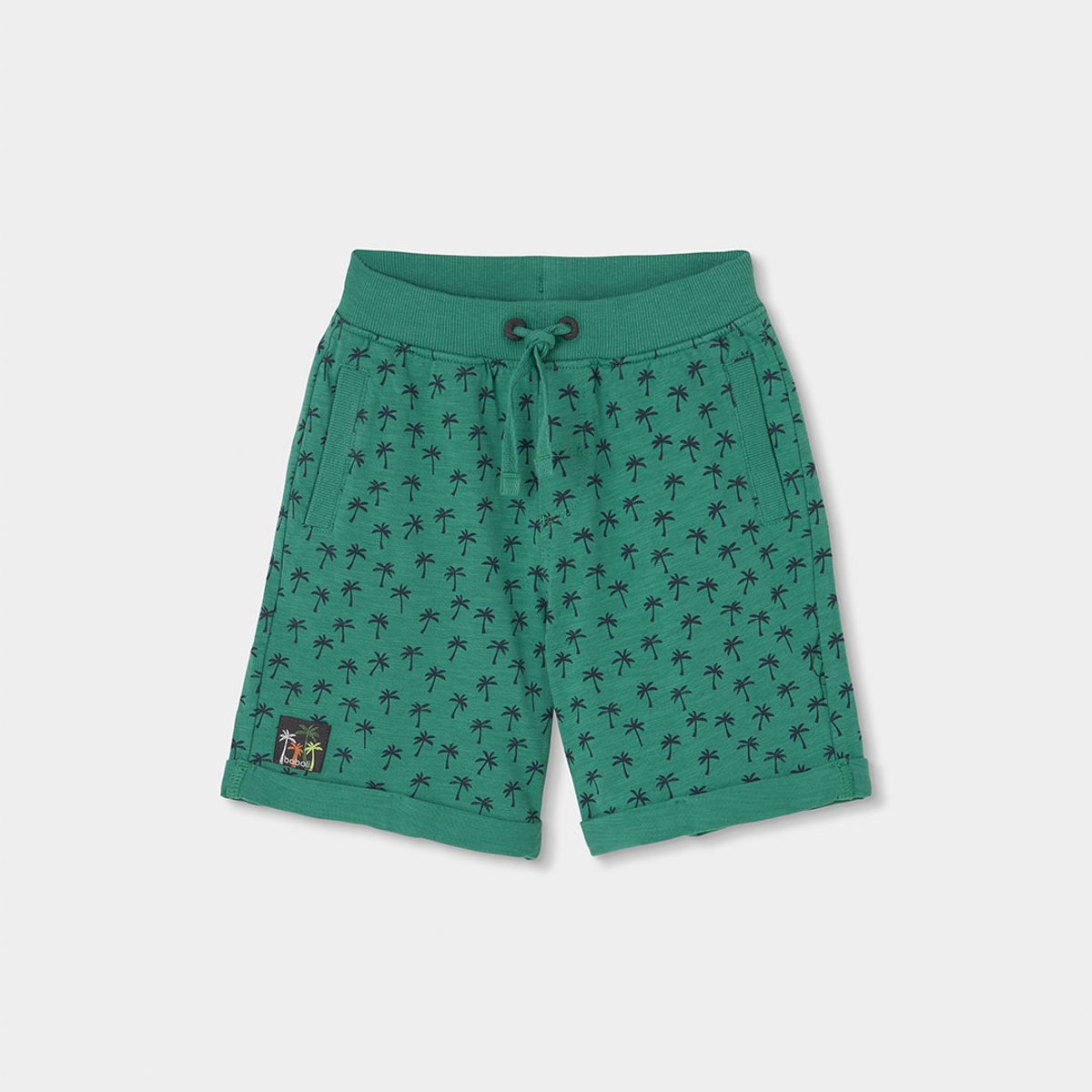 Bermuda maille imprimée multicolore, BOBOLI