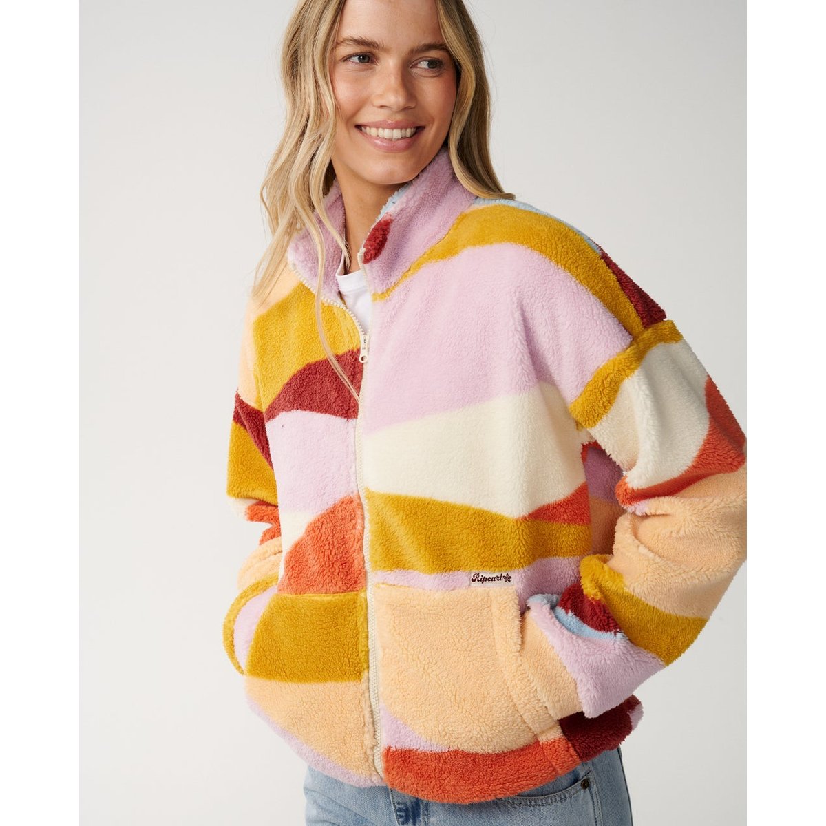 Polaire zipée RETRO SWELLStandard multi, RIP CURL