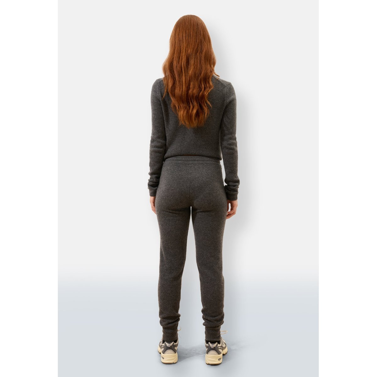 Jogging Anthracite Chiné Wendy gris anthracite chiné, JUST CASHMERE