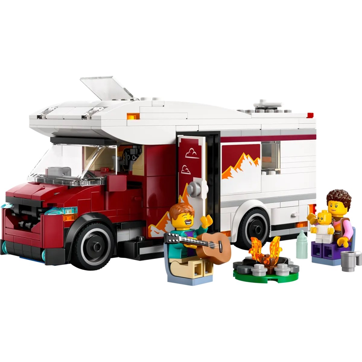 Le camping-car d'aventures multicolore, LEGO