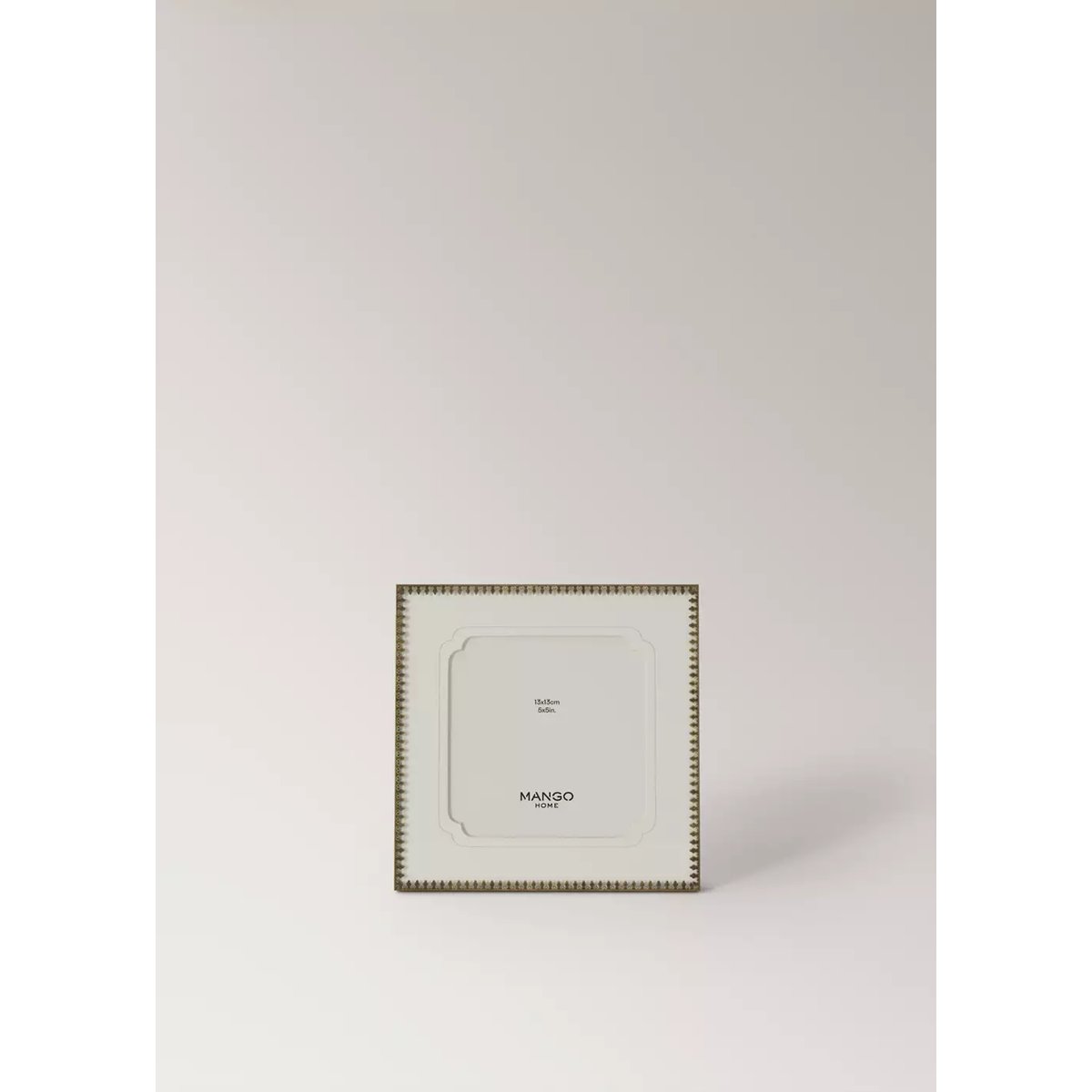 Cadre photo en verre, petit format or, MANGO HOME