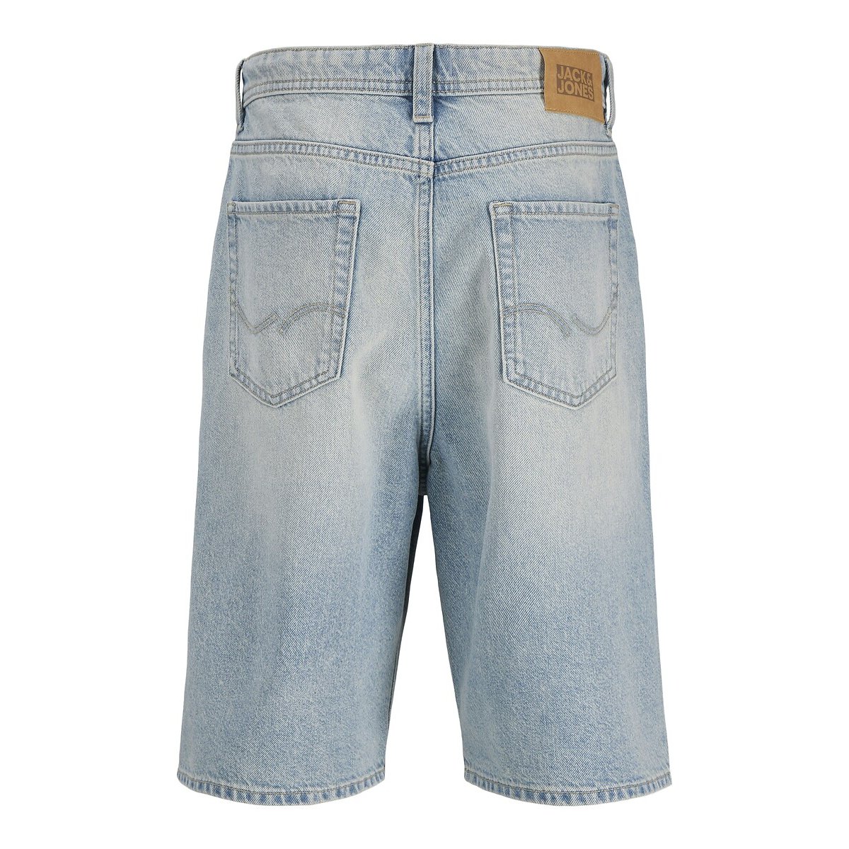Baggy short in denim lichtblauw denim, JACK & JONES JUNIOR