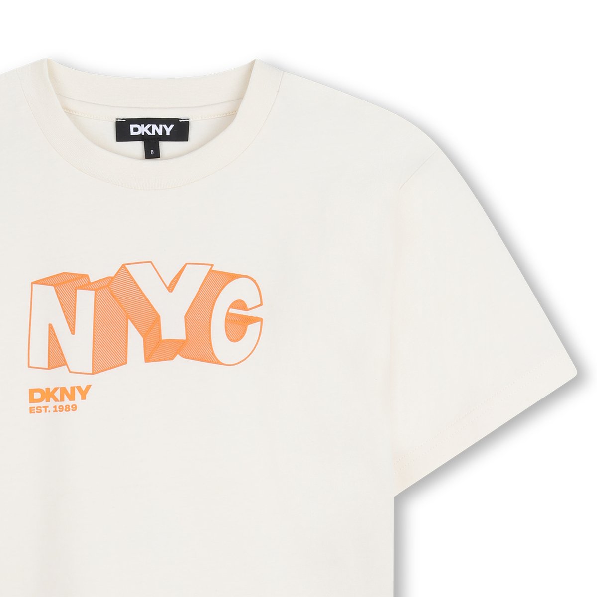 Tee-shirt manches courtes lumiere, DKNY