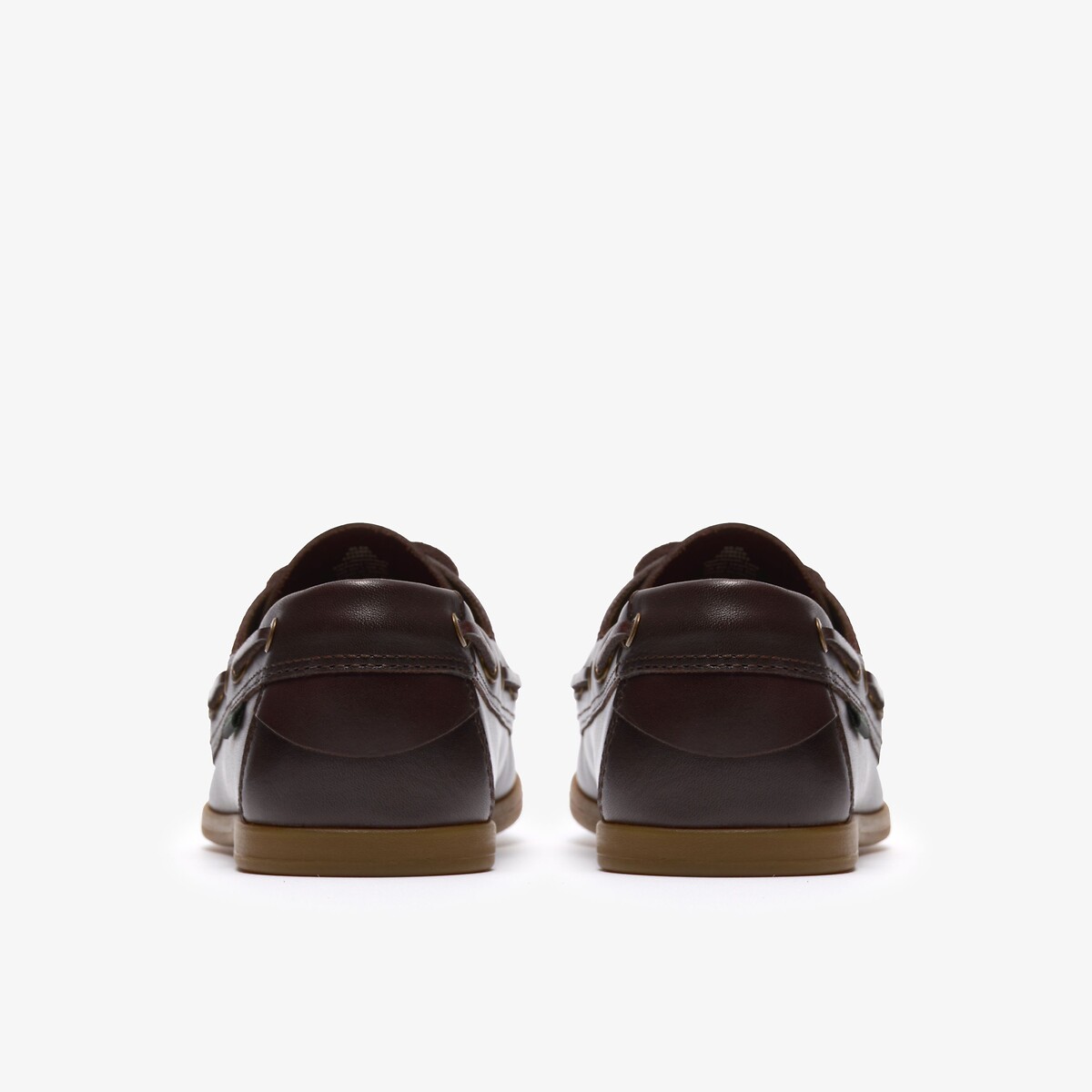 Mocassins bateau en cuir Charmouth marron, CLARKS