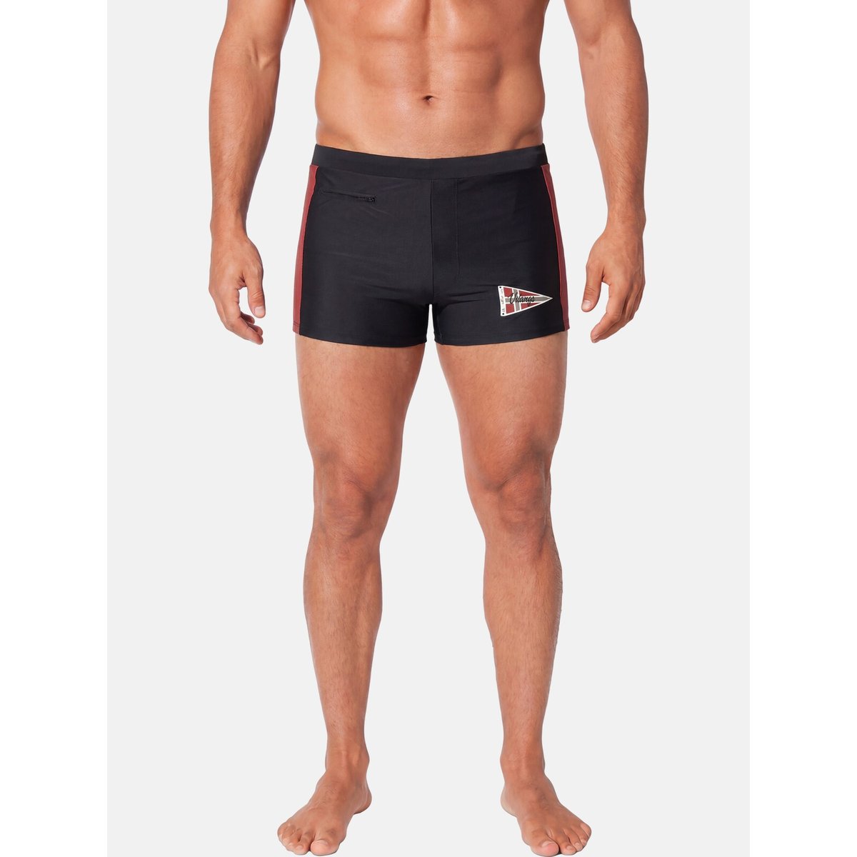Lot de 2 maillots de bain WAINO bleu foncé noir, JAN VANDERSTORM