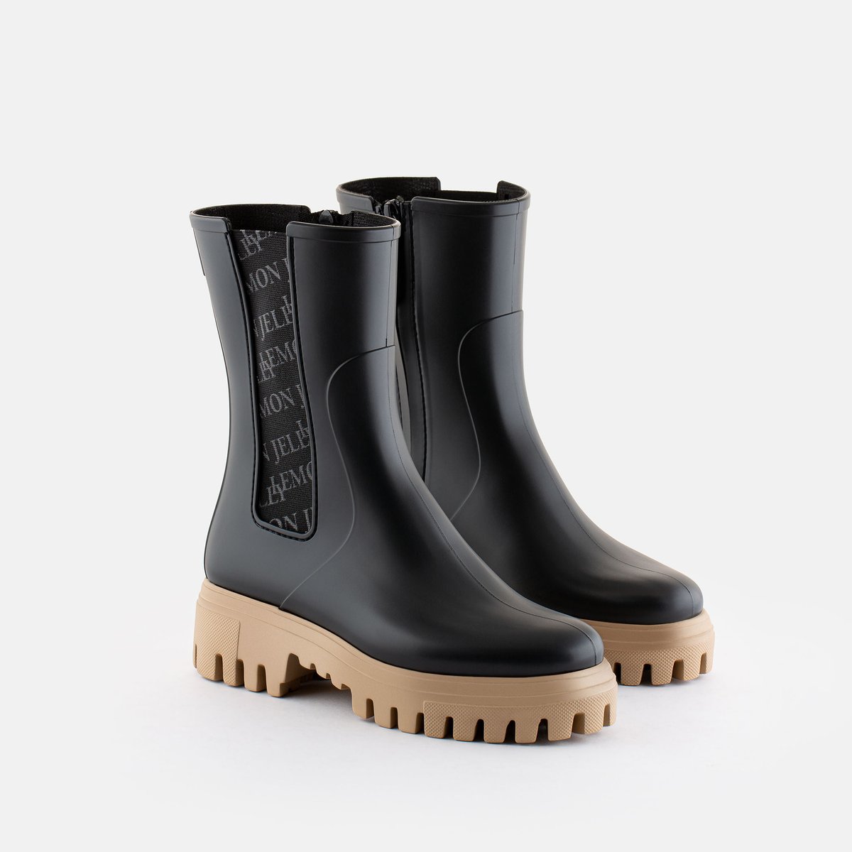 Bottes KATHERINE noire/beige, LEMON JELLY