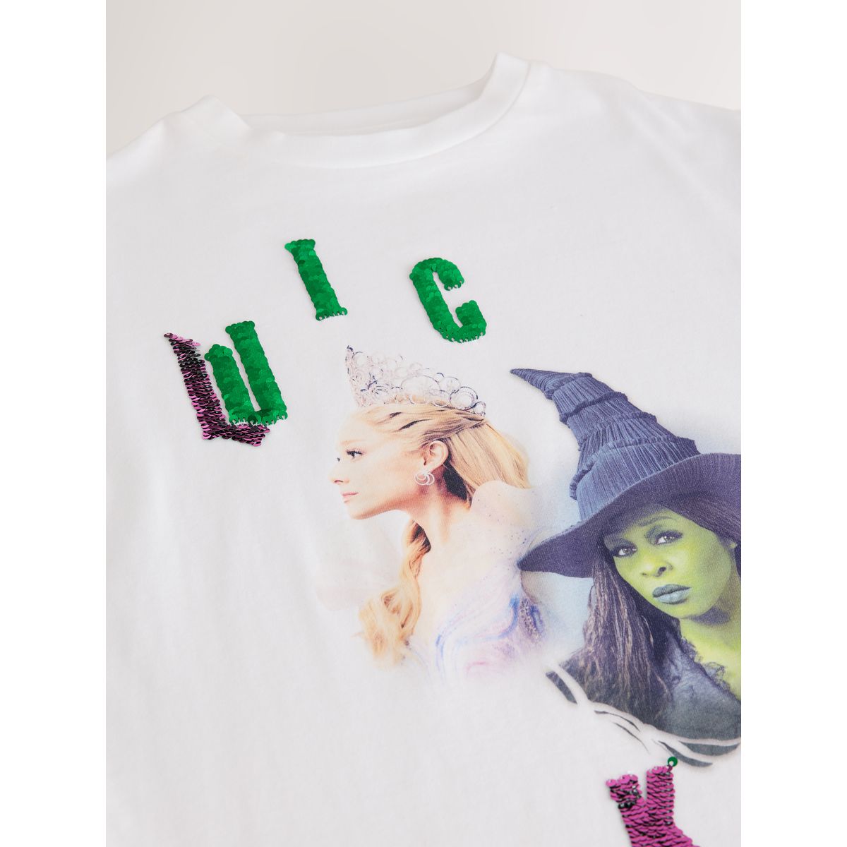 T-shirt oversize à sequins wicked blanc, NEXT