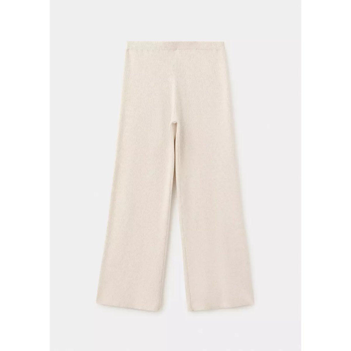Pantalon maille coton beige, MANGO KIDS