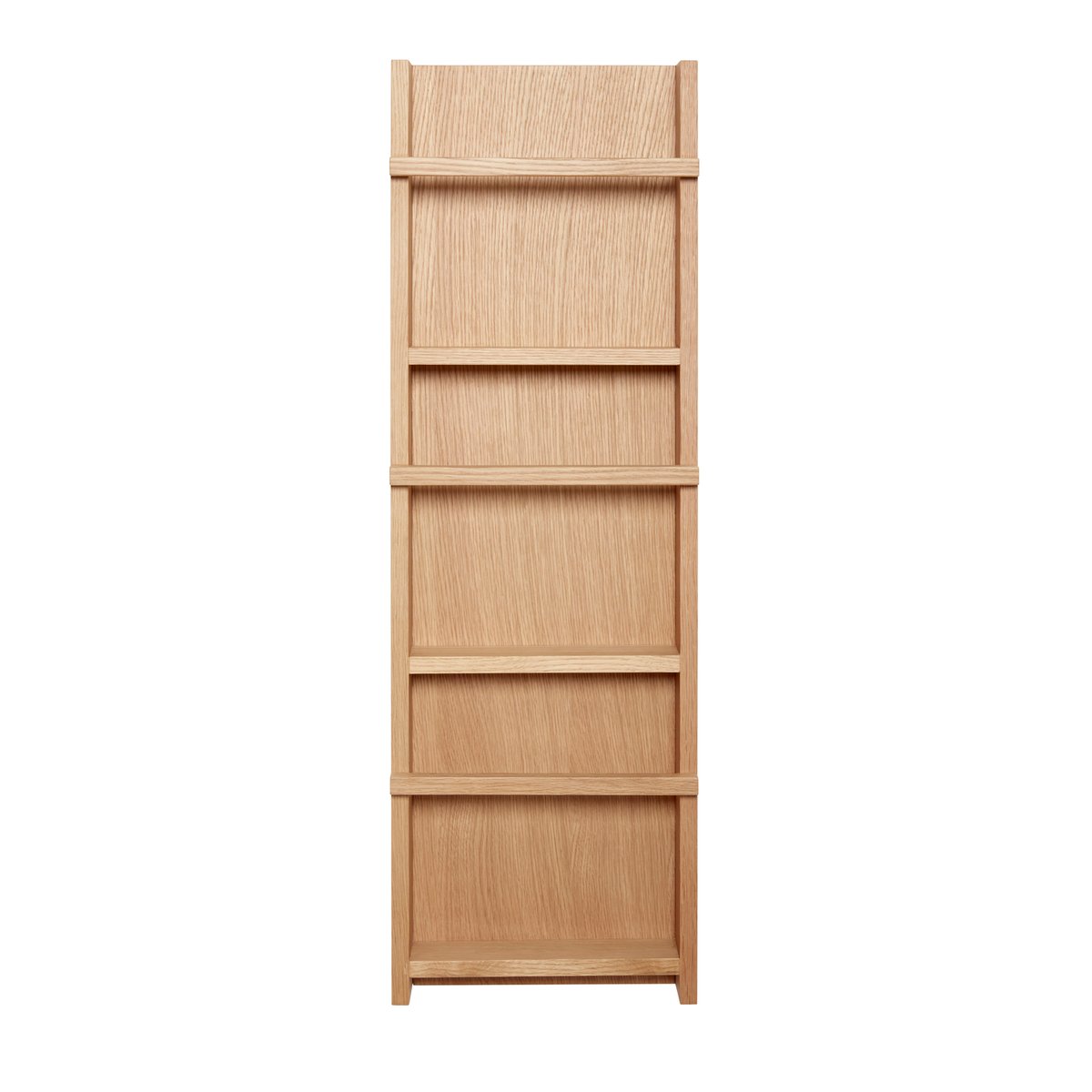Porte-revues en placage de chêne et bois de chêne VERTIGO naturel, HUBSCH