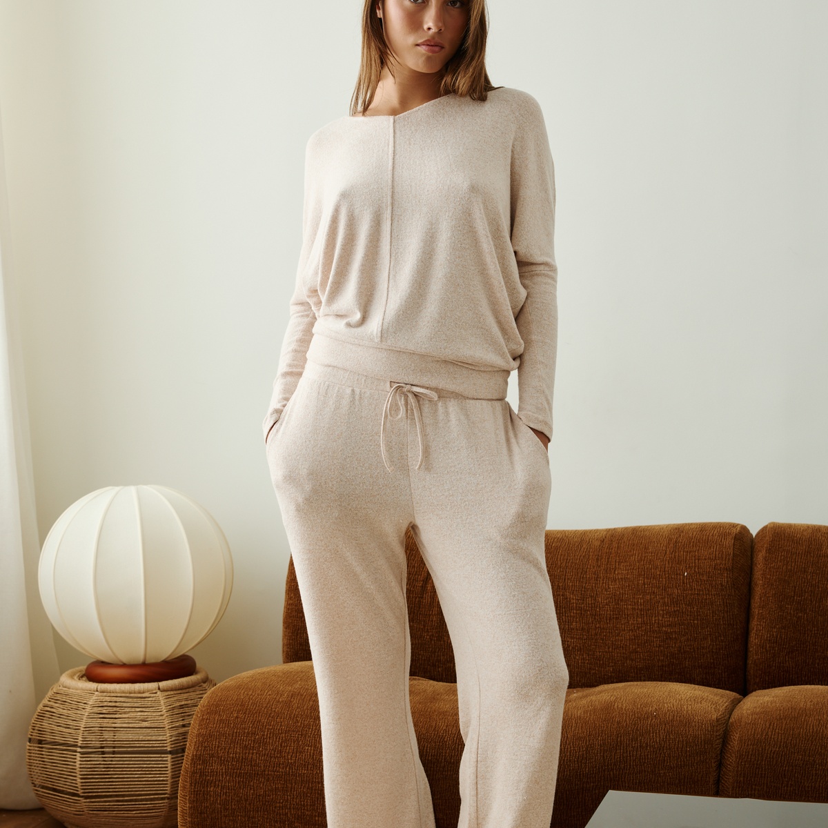 Pantalon Elina beige, VARIANCE