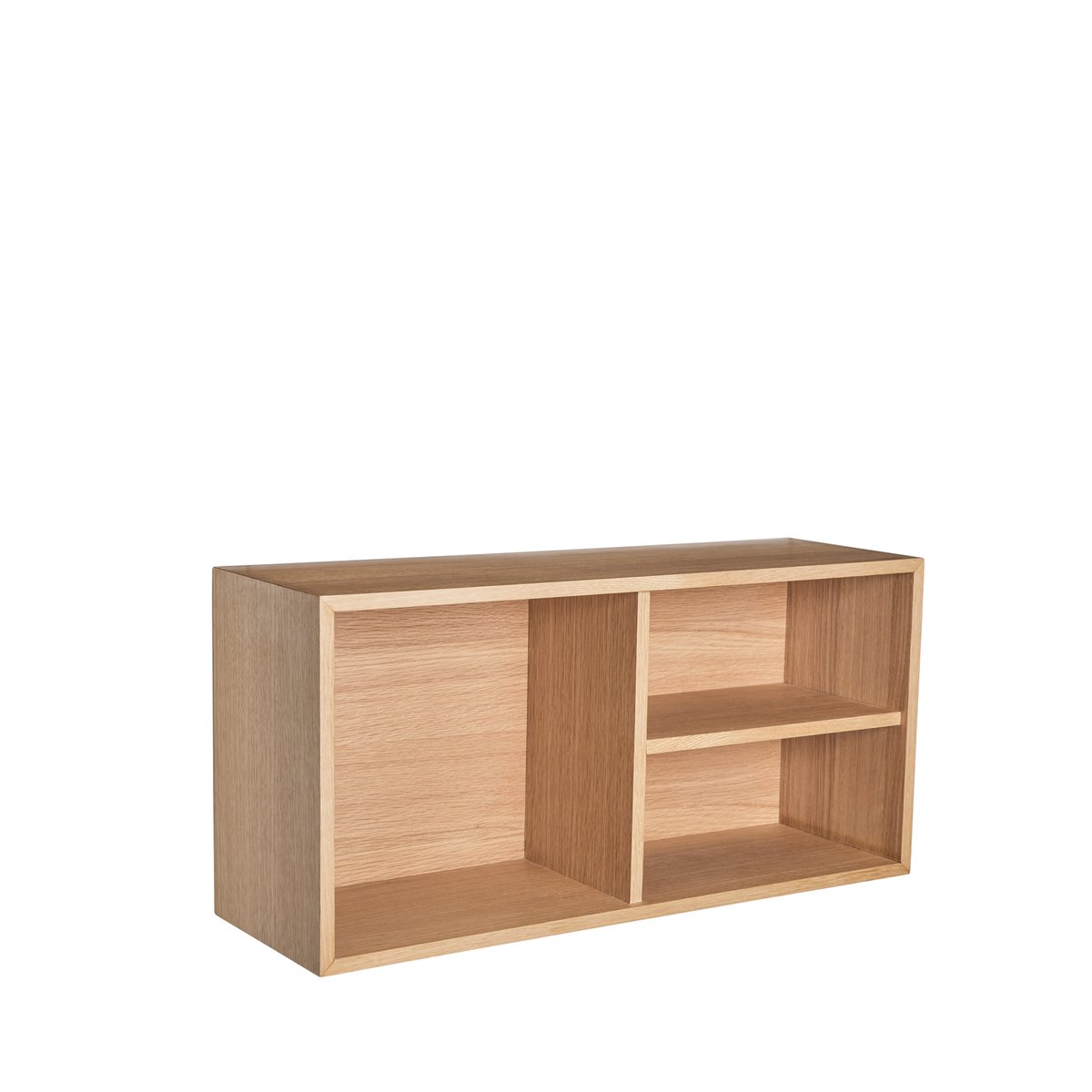 Étagère en placage de chêne COLLECT naturel, HUBSCH
