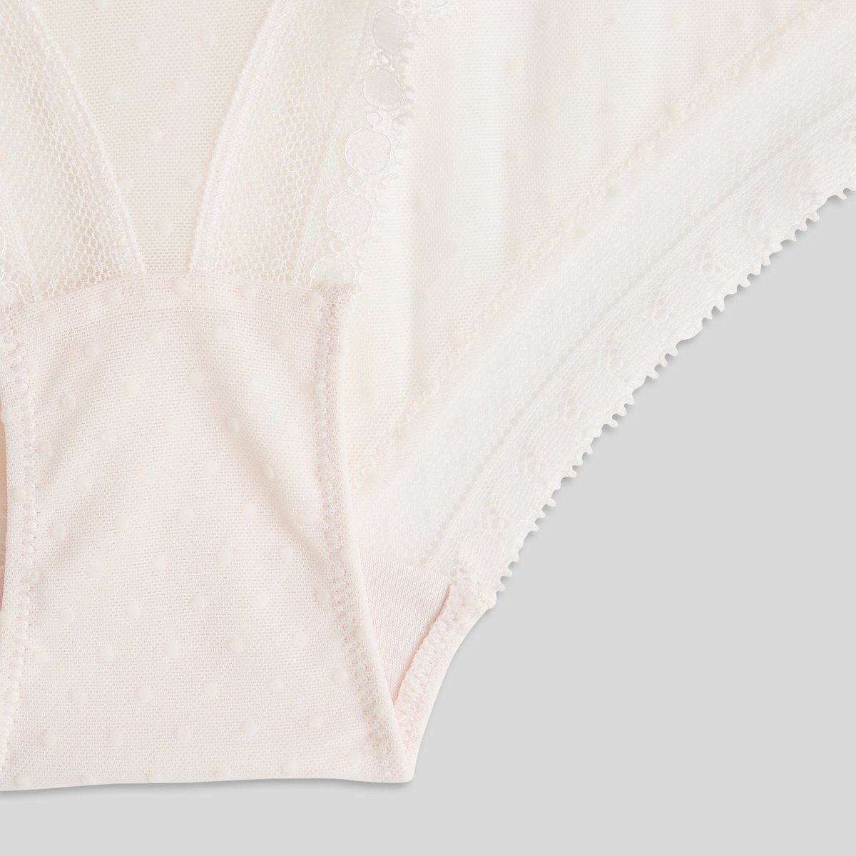 Shorty ADELE en tulle flocké, certifié OEKO-TEX pistil, MONOPRIX