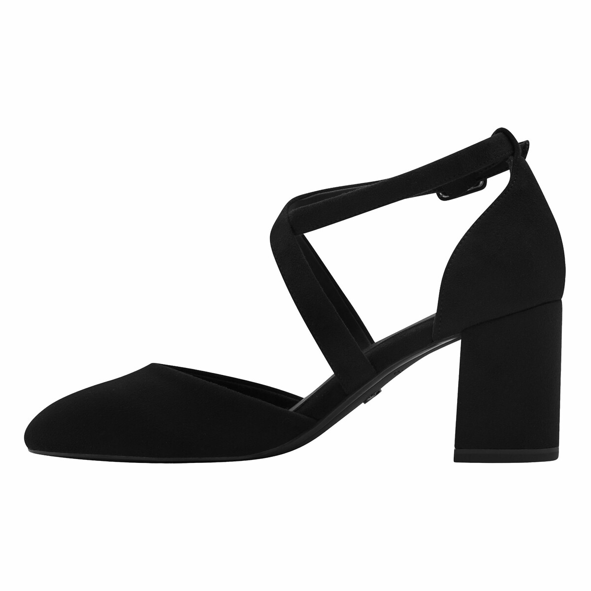 Strappy Court Shoes black, TAMARIS