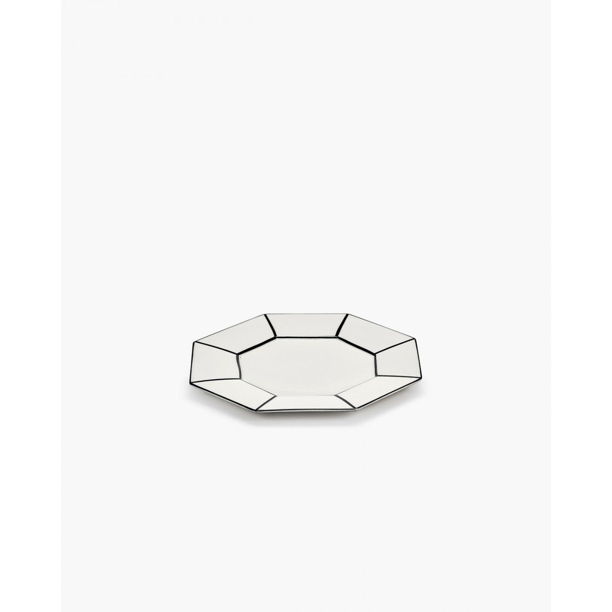 Assiette plate Carte Blanche blanc, SERAX