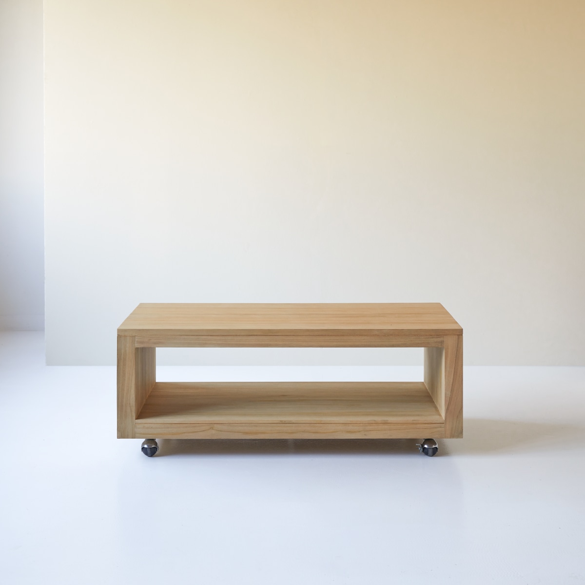 Table basse en Teck massif, ANOA naturel, TIKAMOON