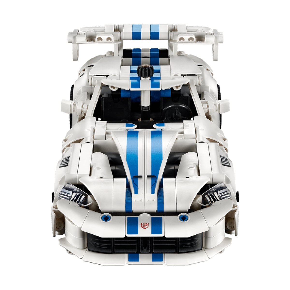 Voiture de sport Dodge Viper GTS-R blanc, LEGO