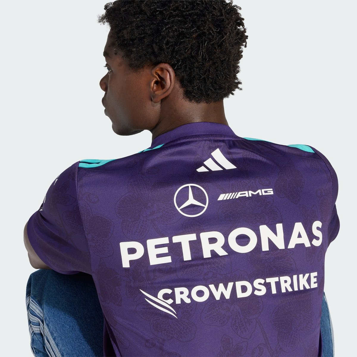 Maillot Pilote Mercedes - Amg Petronas Formula 1 Team Vanda Bloom Maillot Pilote Mercedes - Amg Petronas Formula 1 Team Vanda Bloom dark purple, adidas Performance
