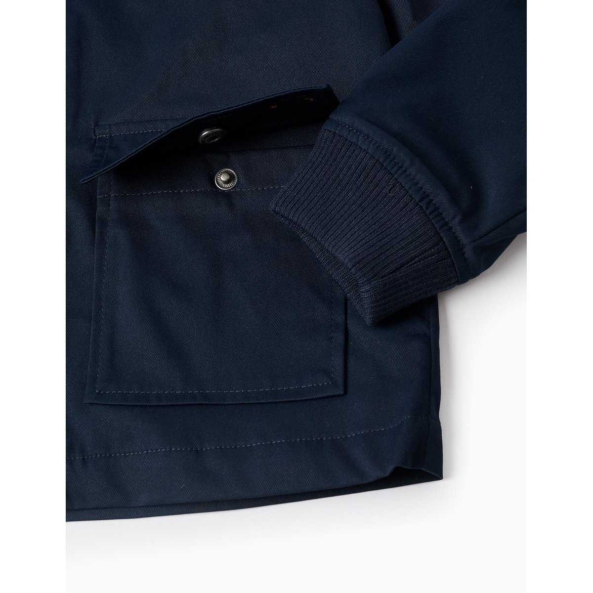 Veste avec doublure et capuche amovible bleu, ZIPPY