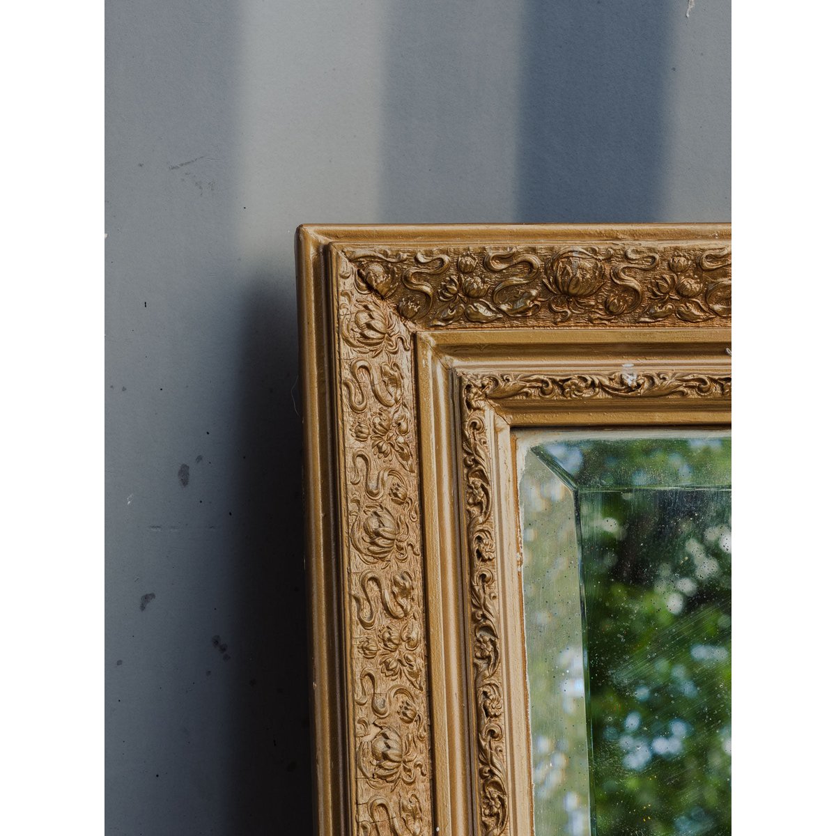 Grand miroir doré Georges N°1166 - Bon état doré, DEBONGOUT