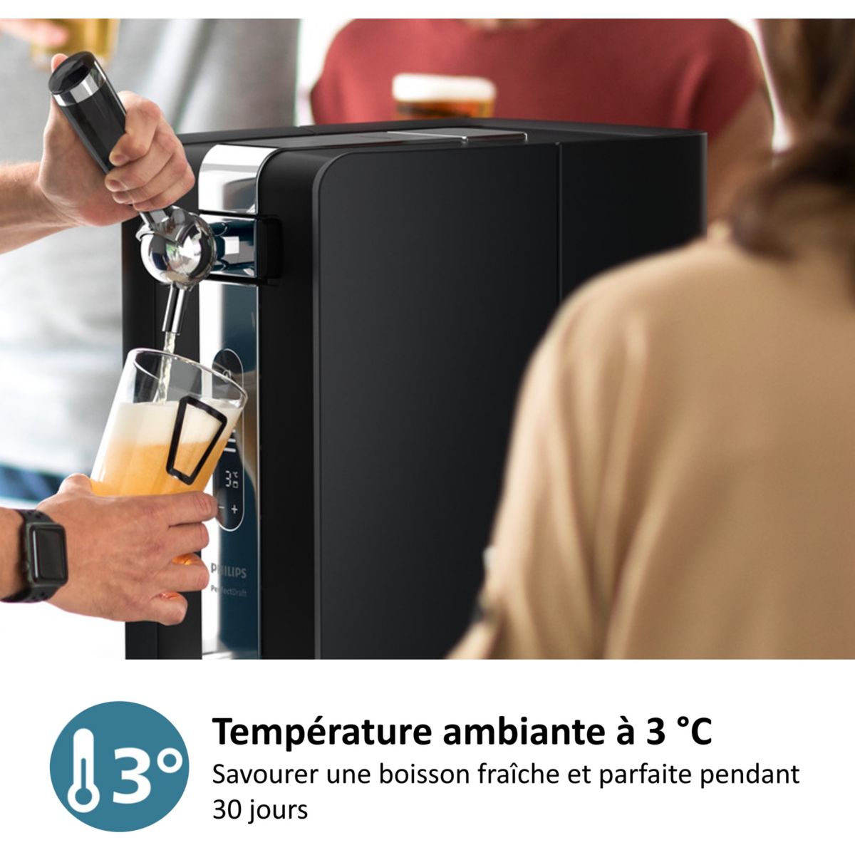 Tireuse à bière HD3770/90 Perfect Draft couleur unique, PHILIPS
