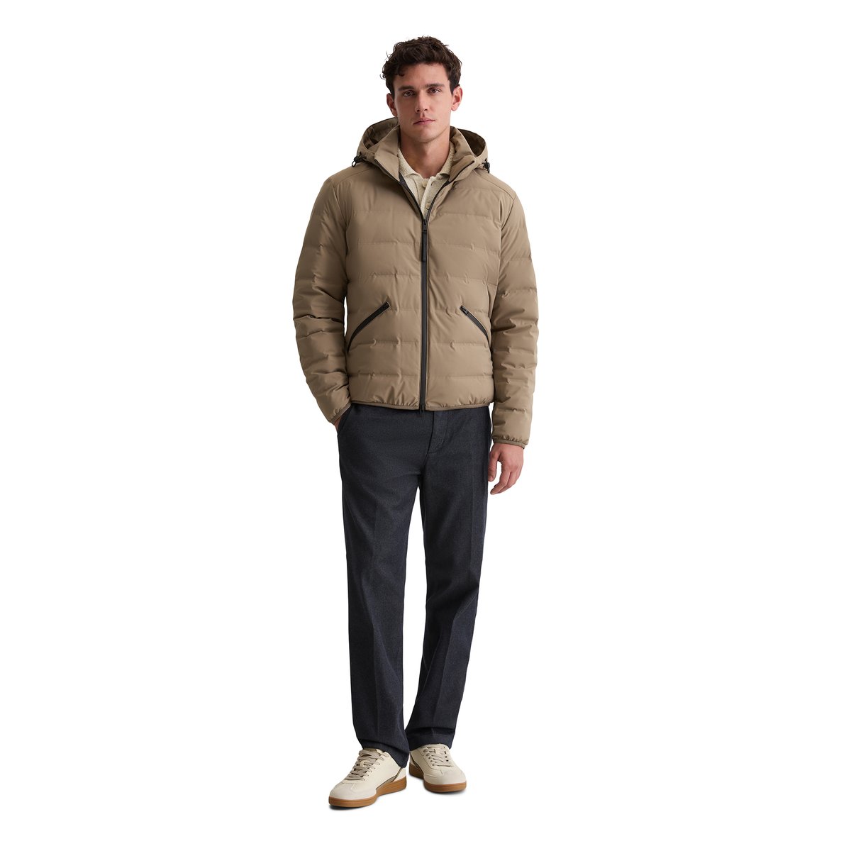 Doudoune MOP x Function regular en tissu Performance imperméable marron, MARC O'POLO