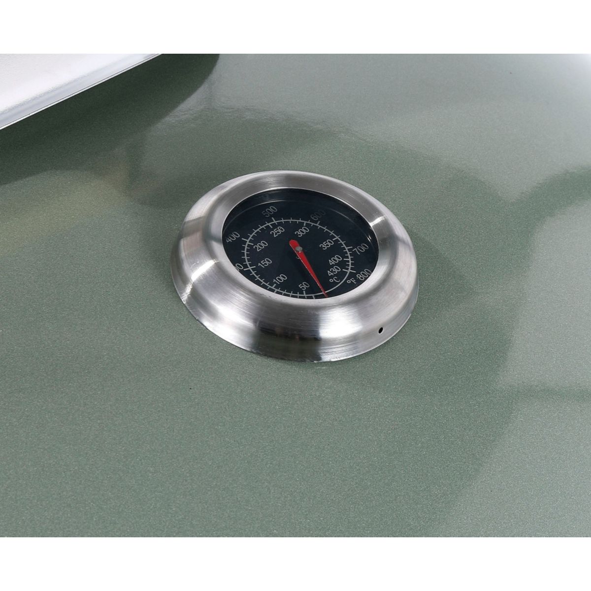 Barbecue charbon EBCK1 vert sur pieds  55 cm couleur unique, ESSENTIEL B