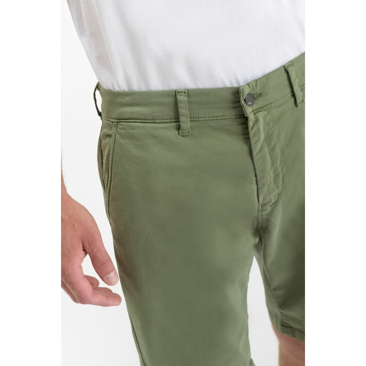 Bermuda short OSCAR pesto, LE TEMPS DES CERISES