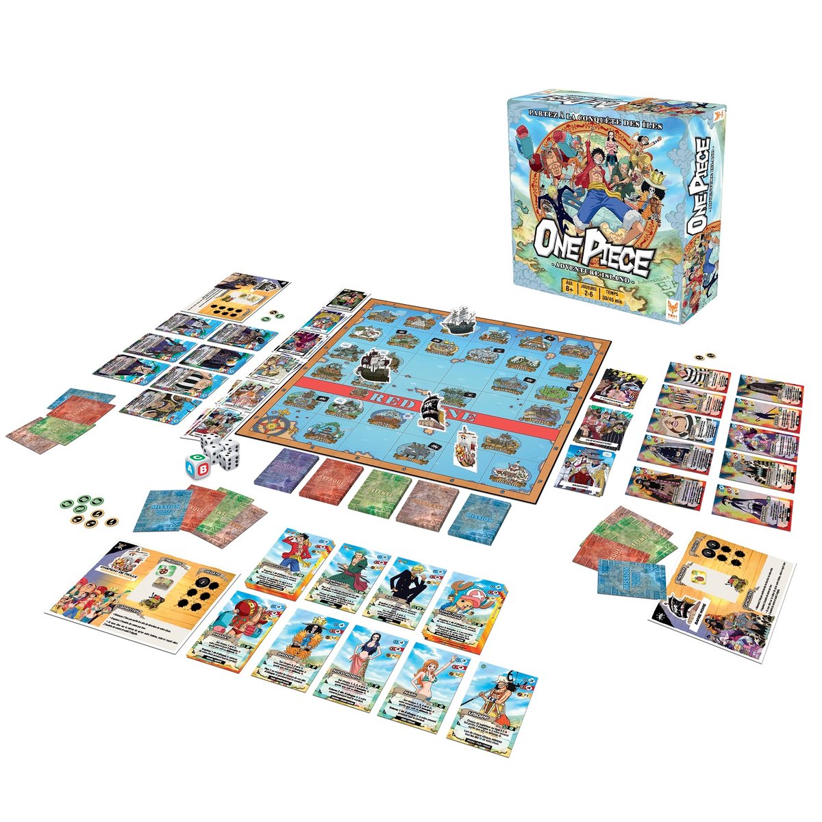 One Piece - Adventure Island bleu, TOPI GAMES