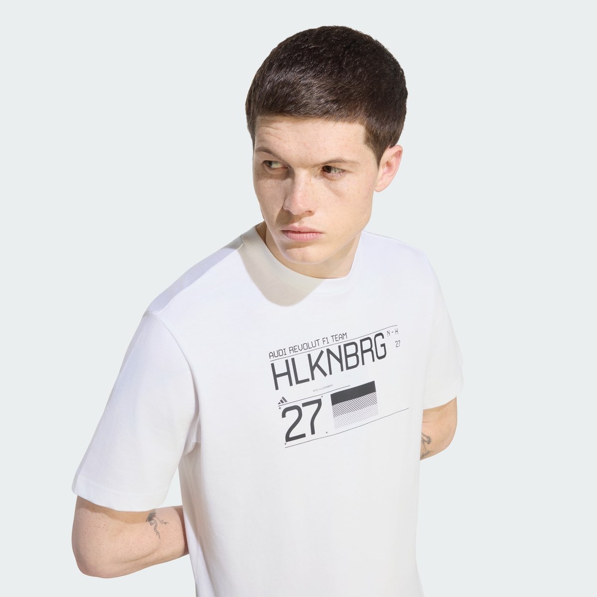 T-Shirt Graphique Ii Écurie Audi Formule 1 Nico Hulkenberg T-Shirt Graphique Ii Écurie Audi Formule 1 Nico Hulkenberg white, adidas Performance