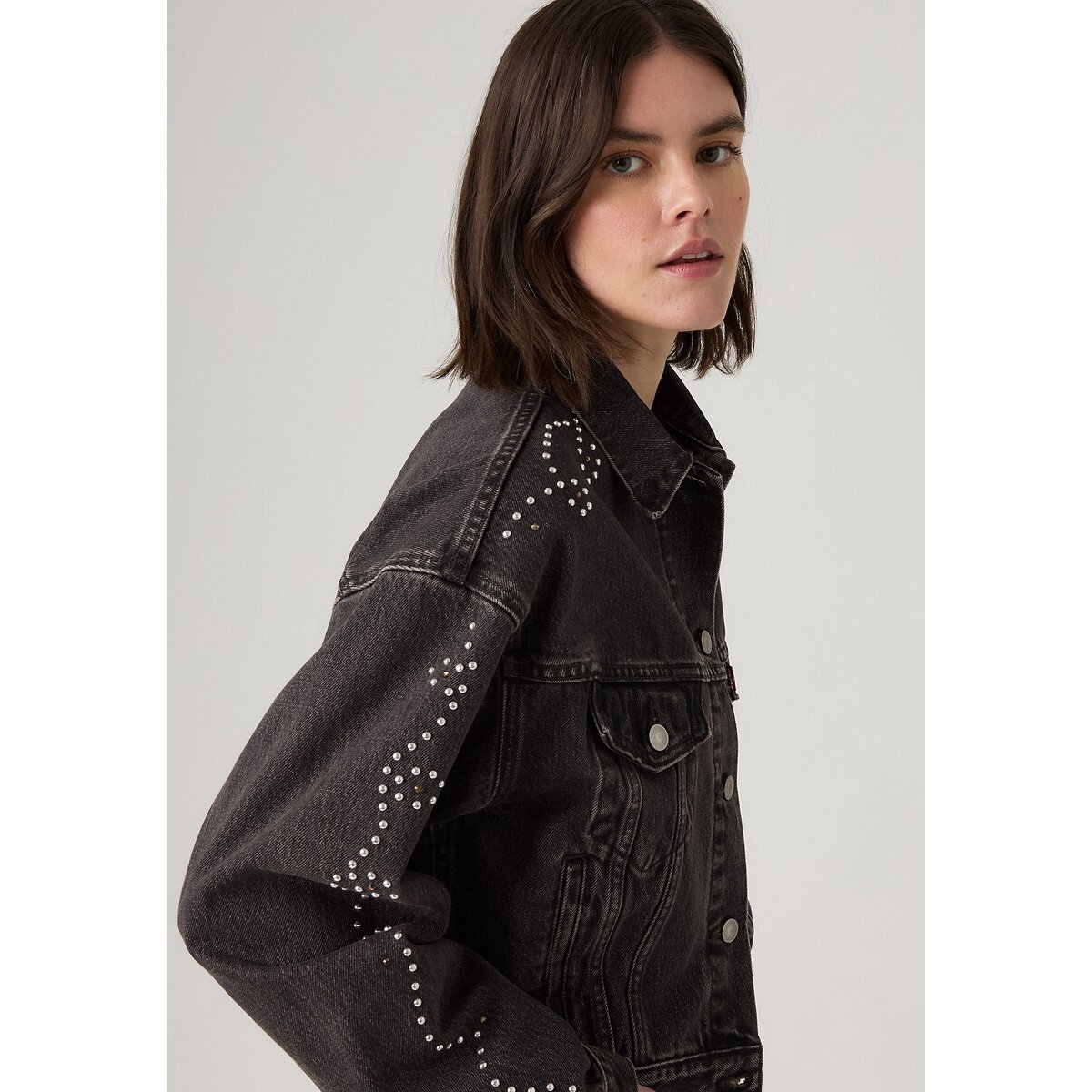 Veste en jean SHRUNKEN 90S bejewled western, LEVI'S