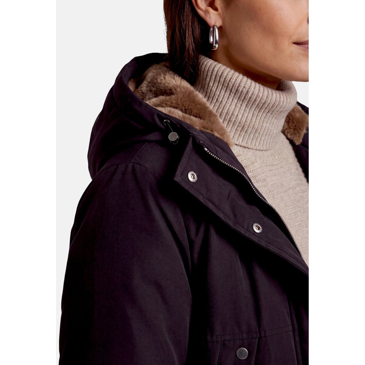 Manteau d'hiver ouatiné(e) black beauty, ZERO