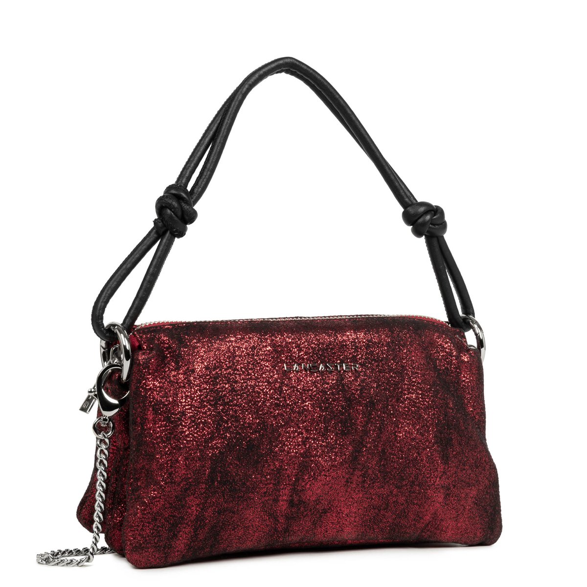 Pochette SHINY EVENT rouge, LANCASTER