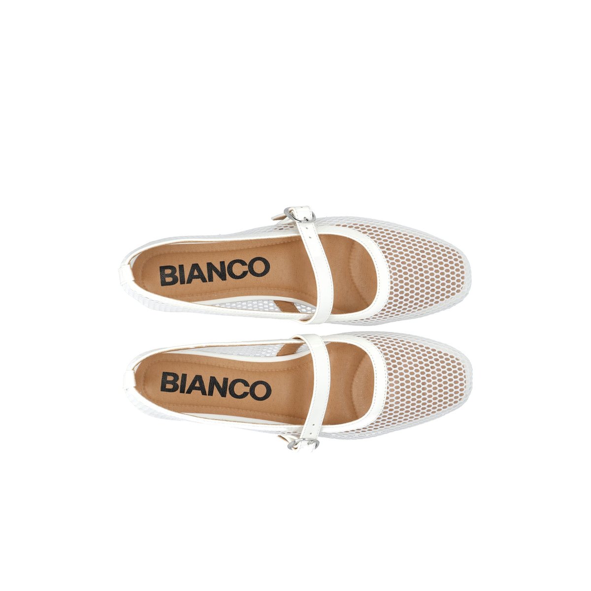 Chaussures Mary Jane white, BIANCO