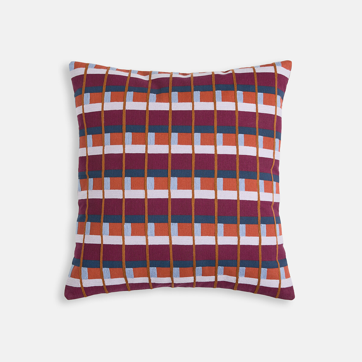 Housse de coussin, en coton, 45 x 45 cm, WILLIS multicolore, LA REDOUTE INTERIEURS