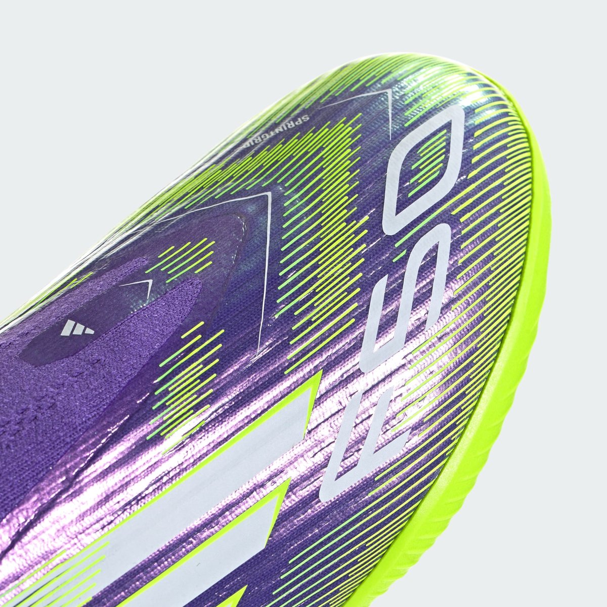 Chaussure Sans Lacets F50 League Terrain Souple/Multi-Surfaces Enfants Chaussure Sans Lacets F50 League Terrain Souple/Multi-Surfaces Enfants purple rush / cloud white / lucid lemon, adidas Performance