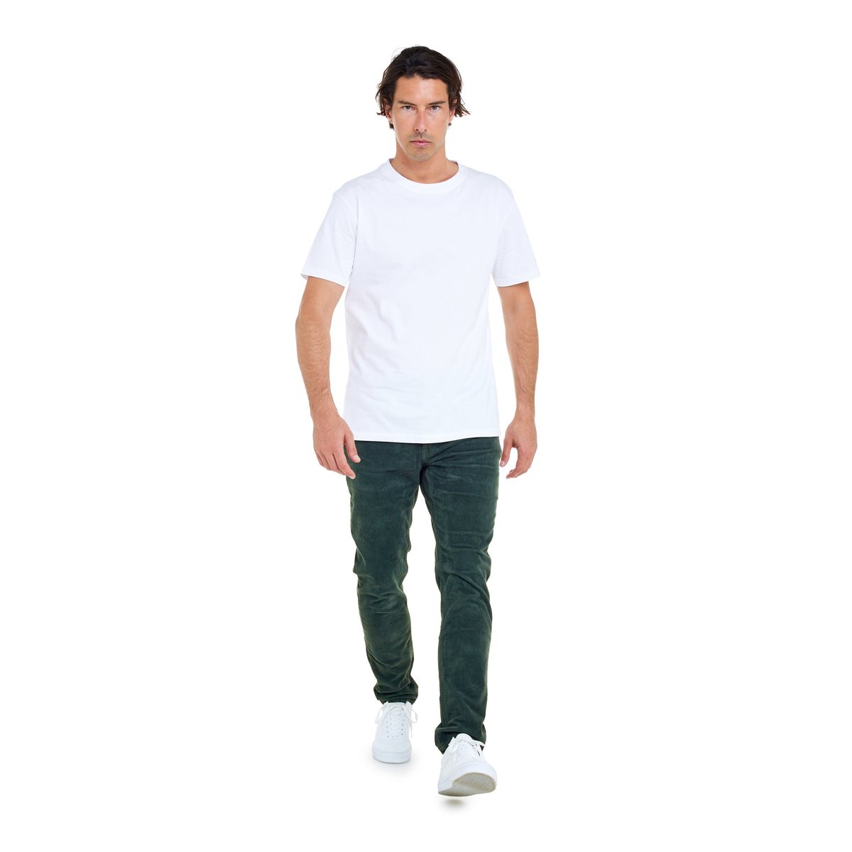 PANTALON REGULAR ROYDARKFOREST vert, PULLIN