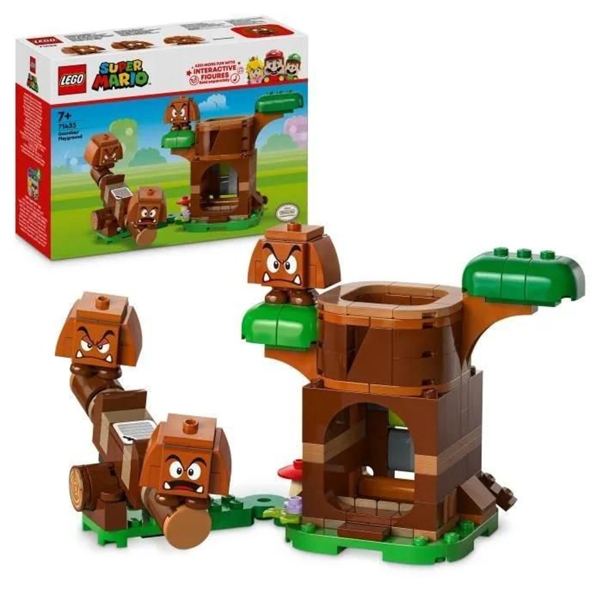 LEGO Super Mario - Ensemble de jeu des Goombas - 71433 couleur unique, LEGO