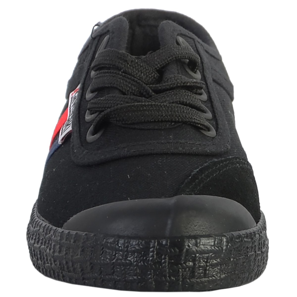 Basket Cuir Retro noir / uni, KAWASAKI FOOTWEAR