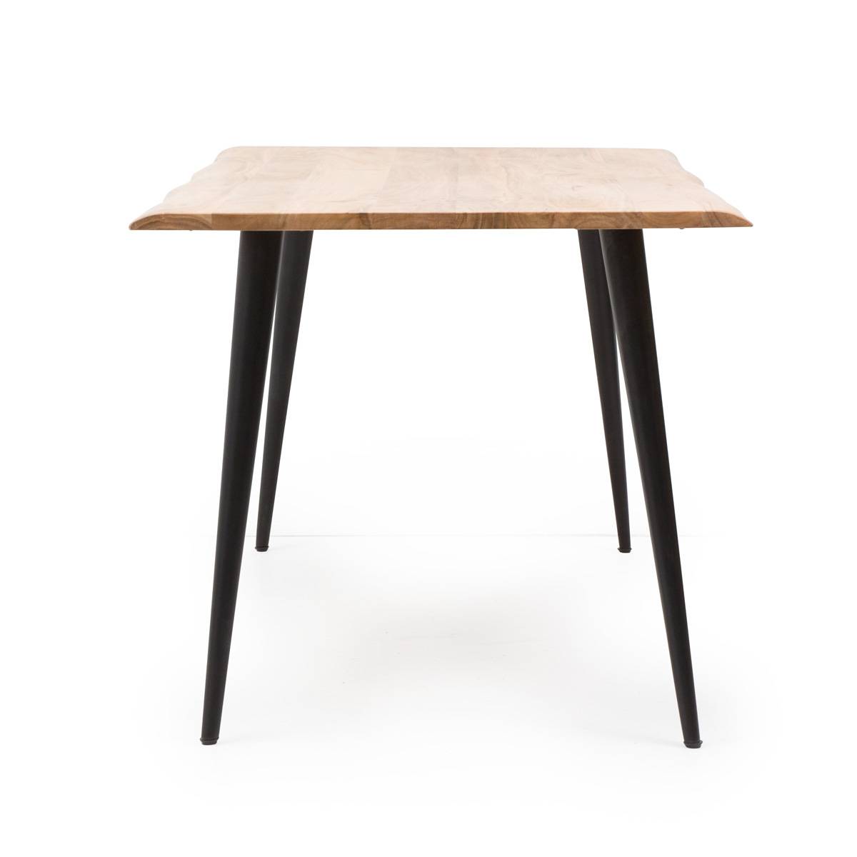 Table à manger en bois d'acacia TREE bois clair, MADE IN MEUBLES 